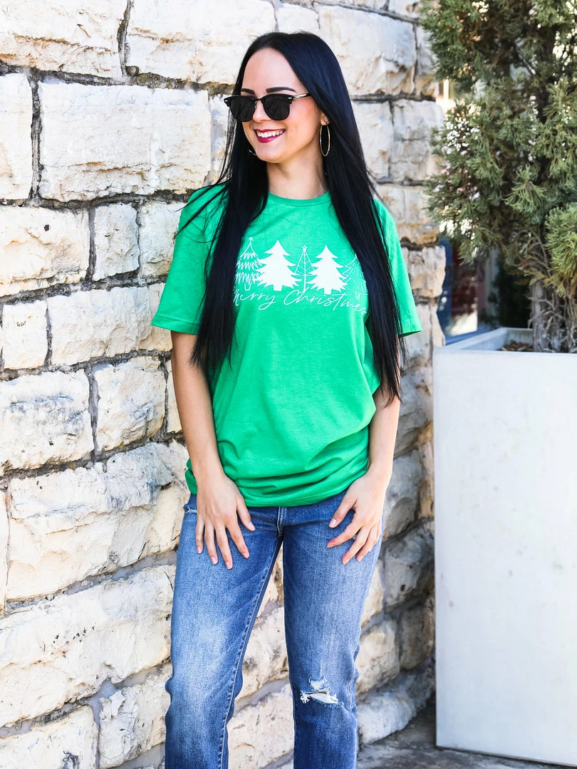 Crazy Cool Threads Christmas Tree Graphic Tee 3 Crazy Cool Threads Christmas Tree Graphic Tee