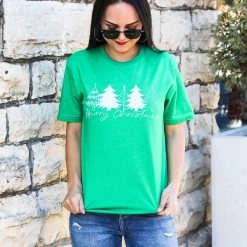 Crazy Cool Threads Christmas Tree Graphic Tee