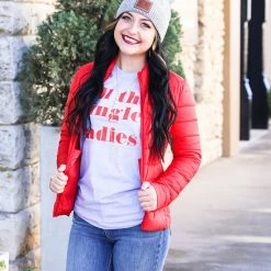 Crazy Cool Threads All The Jingle Ladies Tee Small