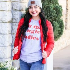 Crazy Cool Threads All The Jingle Ladies Tee Small