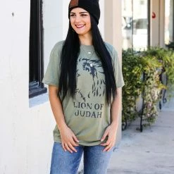 Crazy Cool Threads Small Lion Of Judah Tee