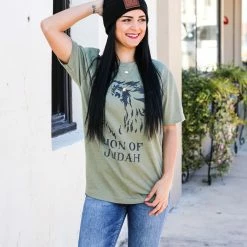 Crazy Cool Threads Small Lion Of Judah Tee