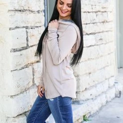 7th Ray The Jenny Hooded Top