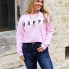 Alphia Happy Graphic Sweatshirt