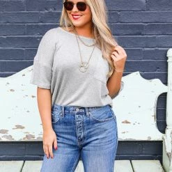 7th Ray Medium Solid Waffle Pocket Top