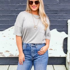 7th Ray Medium Solid Waffle Pocket Top