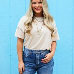 BiBi Large The Jersey Stitch Top