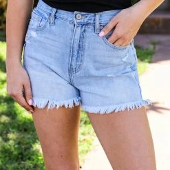 KanCan Jeans & Bottoms The Hali Embroidered Shorts