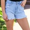 KanCan Jeans & Bottoms The Hali Embroidered Shorts