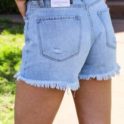 KanCan Jeans & Bottoms The Hali Embroidered Shorts