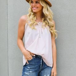 Doe & Rae Small The Lace Cami Tank