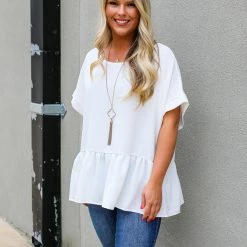 Ee.some Small The Brittany Babydoll Top