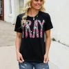 Texas True Threads Small Callies Pray Graphic Tee
