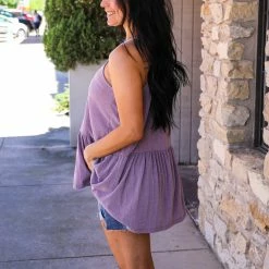 Mittoshop Medium The Ribbed Peplum Tank 16 Mittoshop Medium The Ribbed Peplum Tank