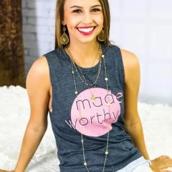 Crazy Cool Threads Made Worthy Tank Small
