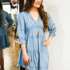 Miss Sparkling The Savanna Ruffle Dress Large