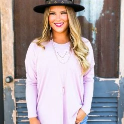 First Love XS The Kailey Drop Shoulder Top