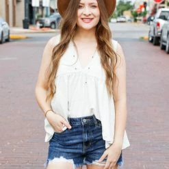 Adora The V Neck Spring Tank