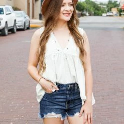 Adora The V Neck Spring Tank