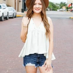 Adora The V Neck Spring Tank