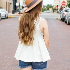 Adora The V Neck Spring Tank