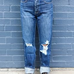 KanCan The Dotty High Rise Boyfriend Jeans Jeans & Bottoms