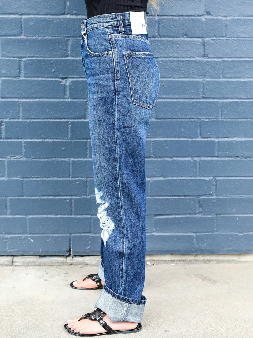 KanCan The Dotty High Rise Boyfriend Jeans Jeans & Bottoms 6 KanCan The Dotty High Rise Boyfriend Jeans Jeans & Bottoms