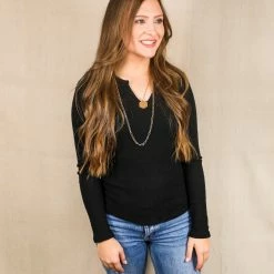 Entro Large The Everyday Long Sleeve Top