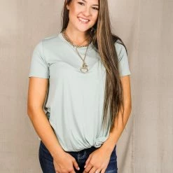 Vanilla Bay The Basic Knot Top