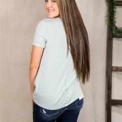 Vanilla Bay The Basic Knot Top