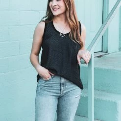 Jodifl The Leopard Ribbed Tank