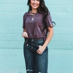 Vanilla Bay The Cutout Detail Top Small