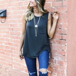 Jodifl Solid Washed Tank