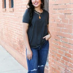 Vanilla Bay The Cutout Detail Top Small