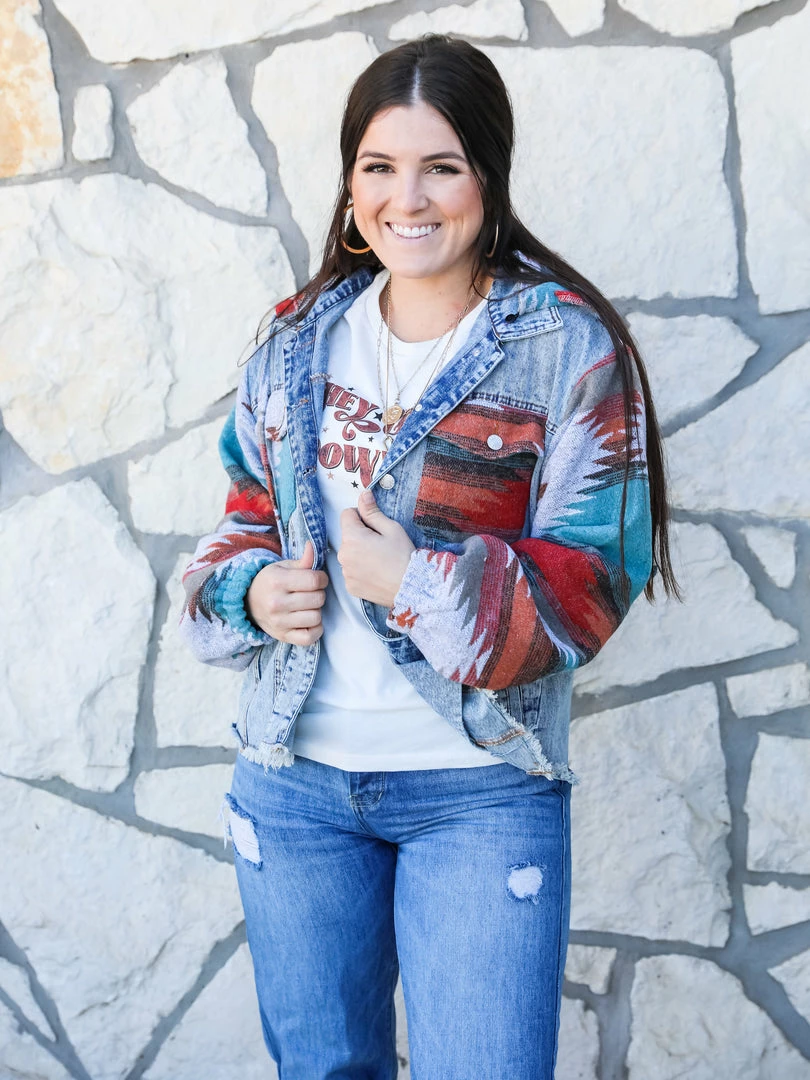 Blue Buttercup Small The Sedona Contrast Jacket 3 Blue Buttercup Small The Sedona Contrast Jacket