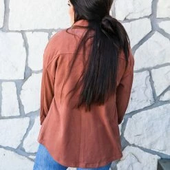 Ninexis The Everyday Button Down Shacket Outerwear