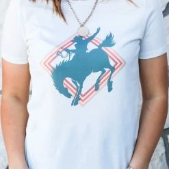 Honey Tee Retro Rodeo Tee