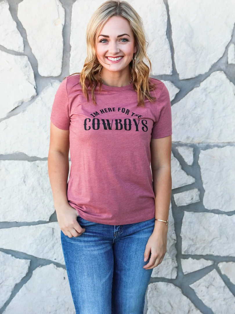 Honey Tee Here For The Cowboys Tee 4 Honey Tee Here For The Cowboys Tee