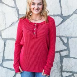 Blue Buttercup Small The Button Thread Top