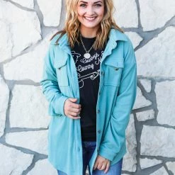 Ninexis The Everyday Button Down Shacket Outerwear