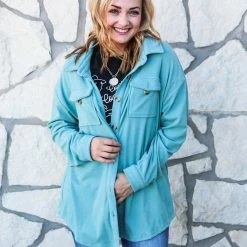 Ninexis The Everyday Button Down Shacket Outerwear