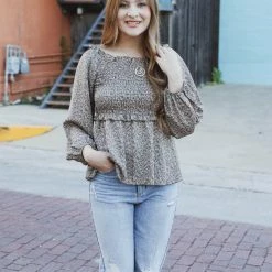 First Love The Paisley Babydoll Top