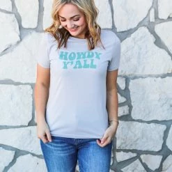 Honey Tee Howdy Y'all Graphic Tee