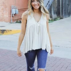 UPMOST Small The V Neck Flowy Tank 15 UPMOST Small The V Neck Flowy Tank