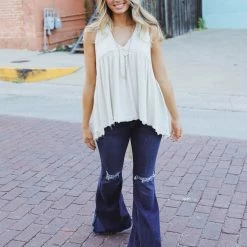 UPMOST Small The V Neck Flowy Tank 14 UPMOST Small The V Neck Flowy Tank