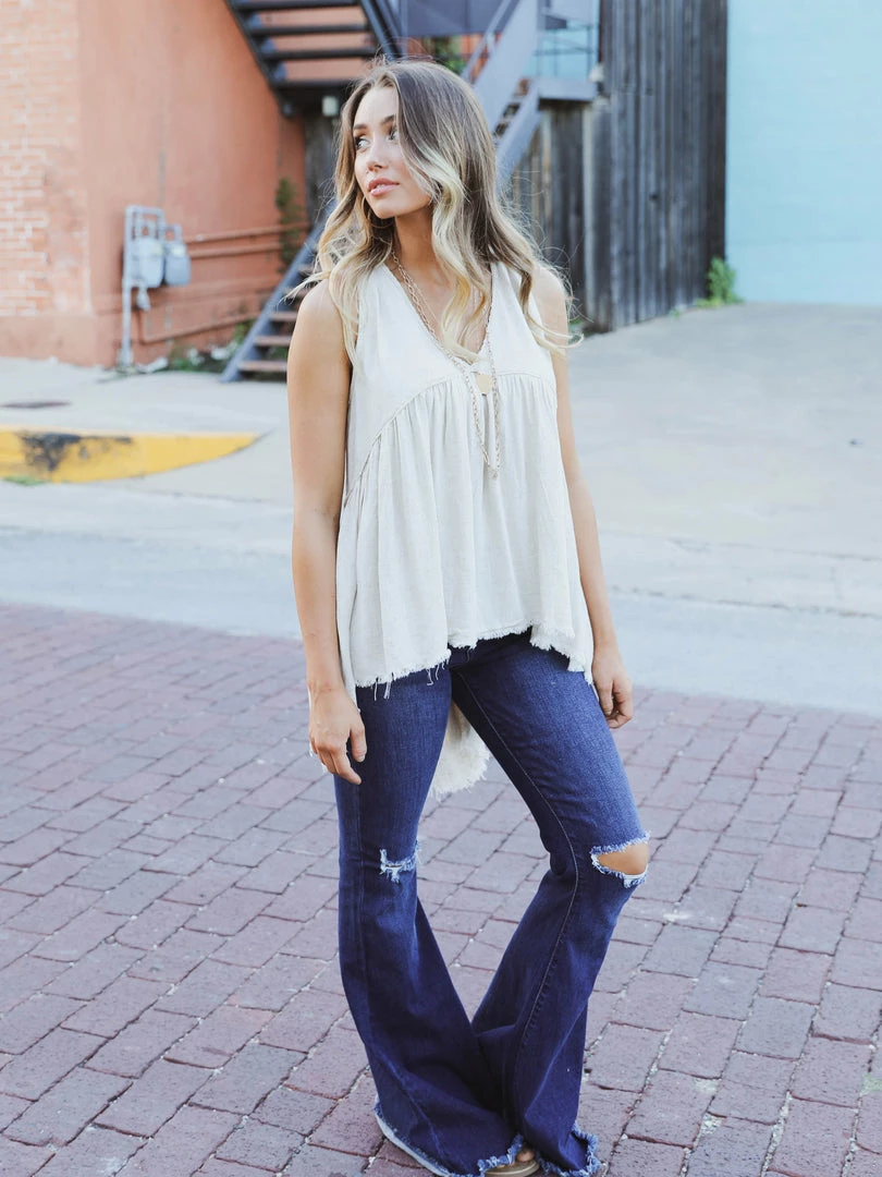 UPMOST Small The V Neck Flowy Tank 7 UPMOST Small The V Neck Flowy Tank