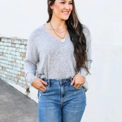 Ninexis Soft & Cozy V Neck Tunic