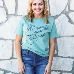 BENIE LA Cowboys & Country Music Tee Small