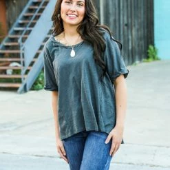 Adora The Side Slit Loose Top 26 Adora The Side Slit Loose Top