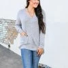 Ninexis Soft & Cozy V Neck Tunic